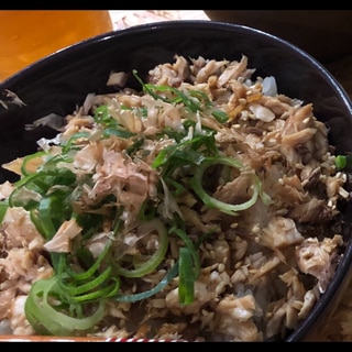 ぶりの身ほぐし丼